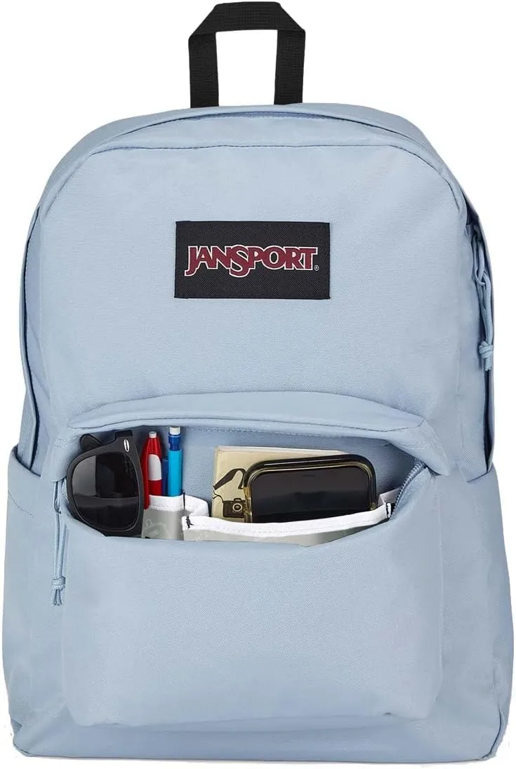 JanSport Superbreak Backpack - Durable, Lightweight Premium Backpack, Blue Dusk