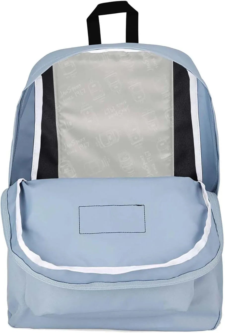 JanSport Superbreak Backpack - Durable, Lightweight Premium Backpack, Blue Dusk