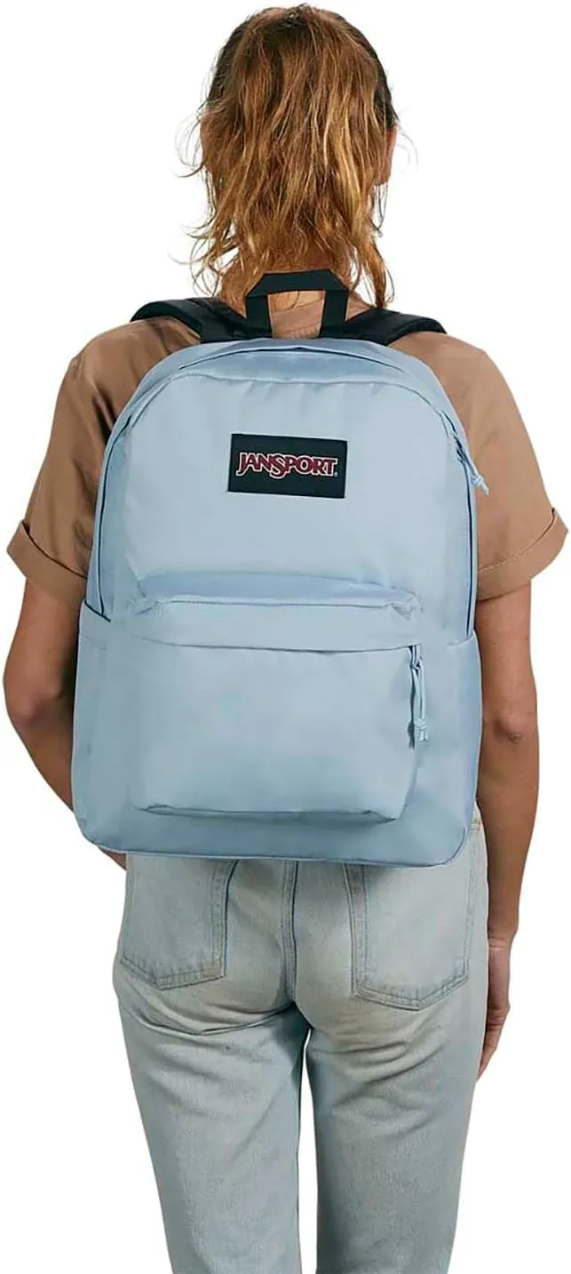 JanSport Superbreak Backpack - Durable, Lightweight Premium Backpack, Blue Dusk