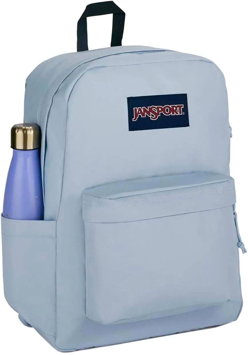 JanSport Superbreak Backpack - Durable, Lightweight Premium Backpack, Blue Dusk