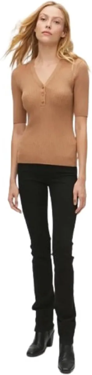 Jeanny Ribbed Top