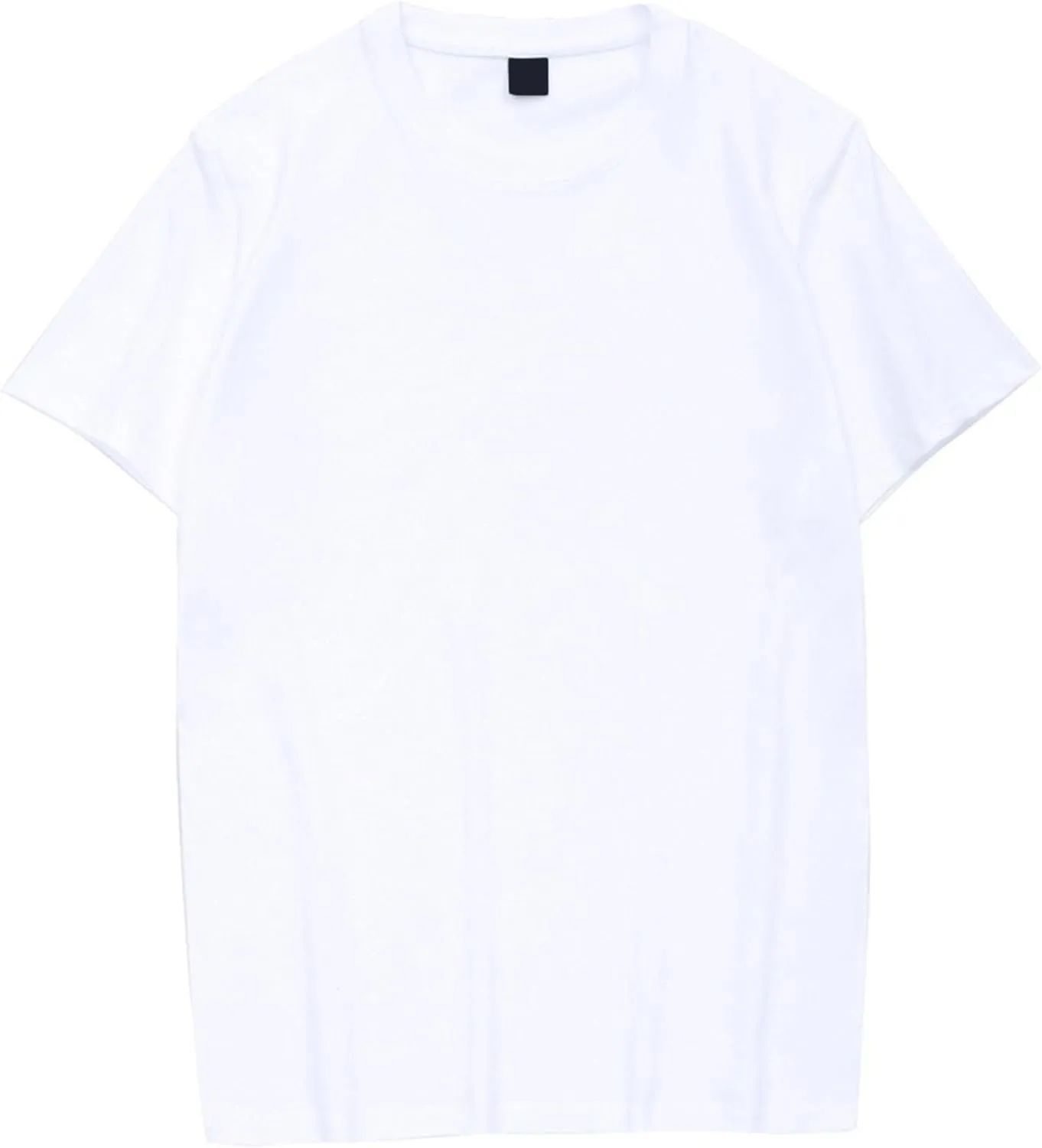 JEKE-DG Men's Heavyweight Crew Neck Casual T-Shirt Multipack Short Sleeve Basic T-Shirts Cotton Fashion Loose Fit Tee