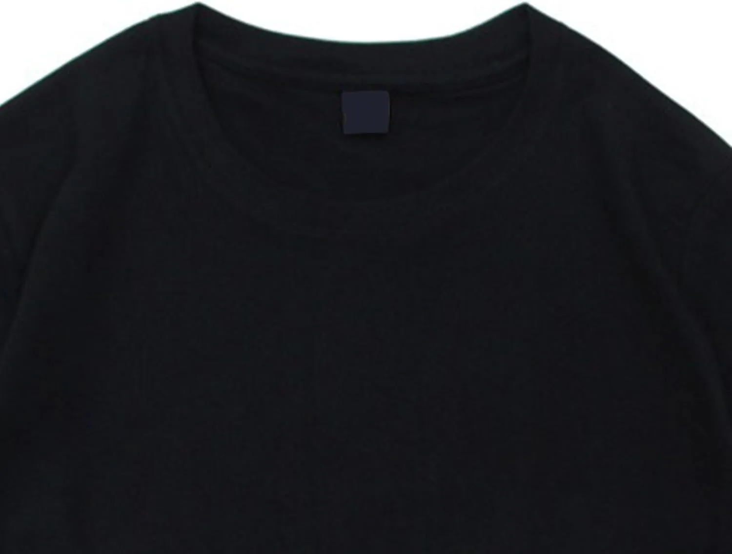 JEKE-DG Men's Heavyweight Crew Neck Casual T-Shirt Multipack Short Sleeve Basic T-Shirts Cotton Fashion Loose Fit Tee