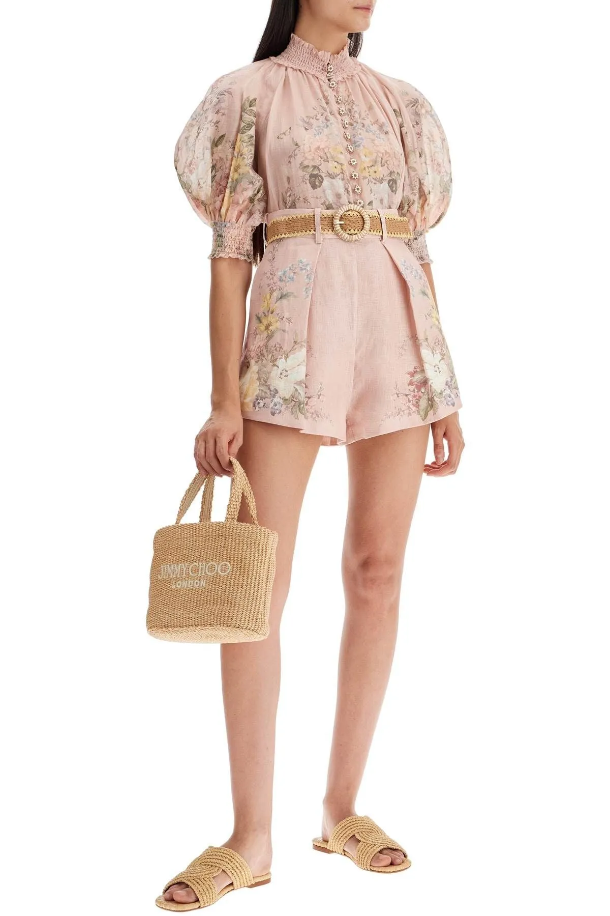 Jimmy Choo 'Tote Beach E/W Mini Bag