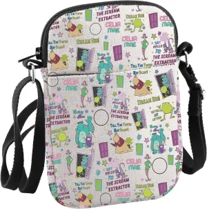 JNIAP Monsters Inspired Gift Cartoon Character Lover Crossbody Bag Magic Kingdom Gift