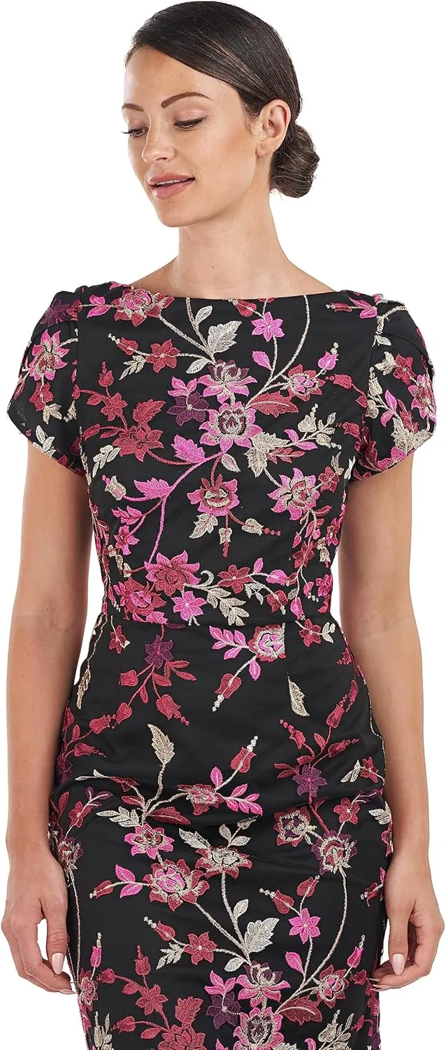 JS Collections Women's Cecilia Petal Cocktail Dress