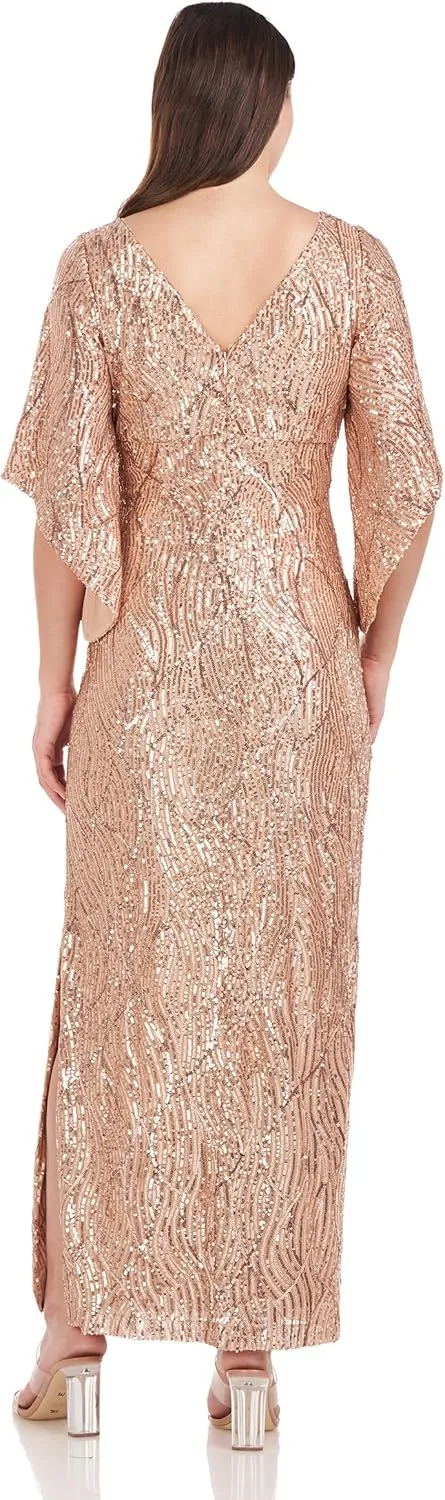 JS Collections Women's Column Gown