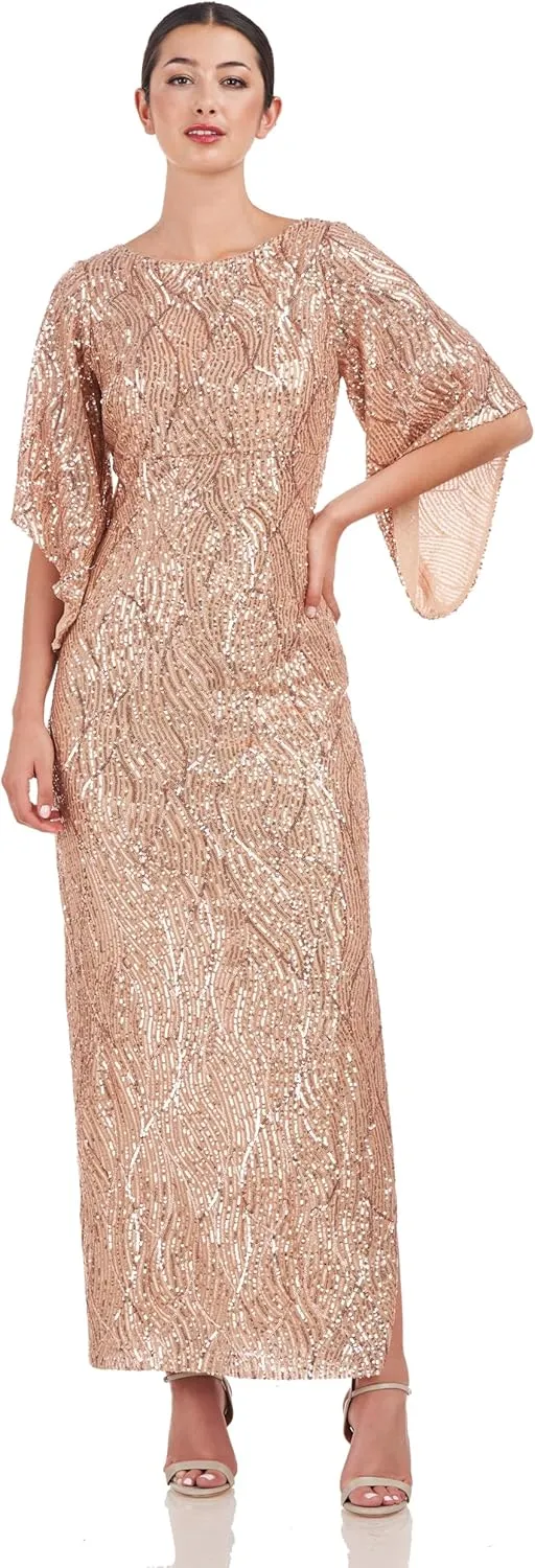 JS Collections Women's Column Gown