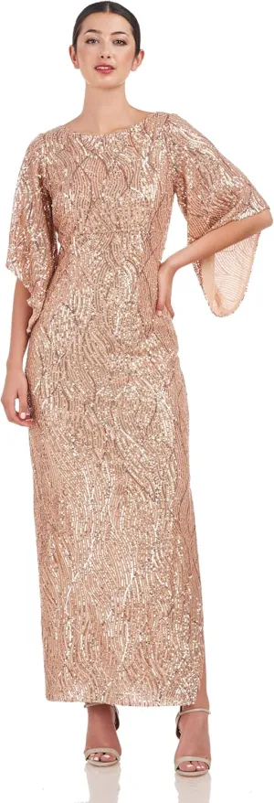 JS Collections Women's Column Gown