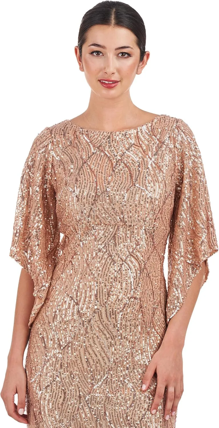 JS Collections Women's Column Gown