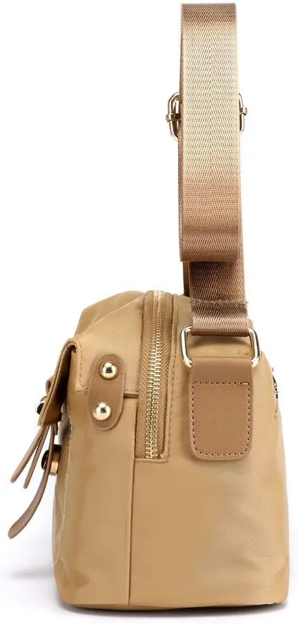 KARRESLY Crossbody Purse Bag for Women Shoulder Bag Multi Pocket Zipper Purse,Trendy Design Handbags