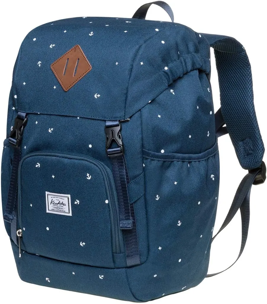 KAUKKO Causal Backpack - Daypack, Spacious and Classy fits 14" Laptop, 15.2L