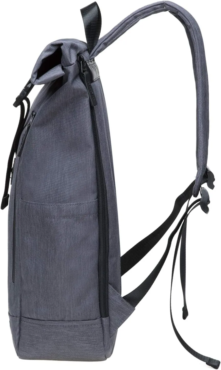 KAUKKO Large Multipurpose Backpack Satchel bags for Hiking Camping Travel with Laptop Compartment (04-2-grey)