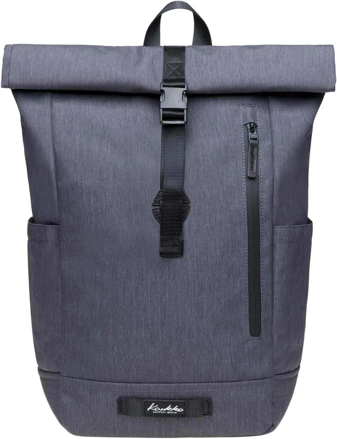 KAUKKO Large Multipurpose Backpack Satchel bags for Hiking Camping Travel with Laptop Compartment (04-2-grey)