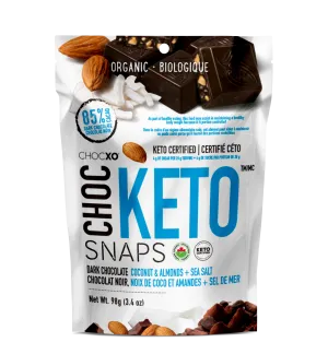 Keto Snaps Pouch Coco,Almond&Salt