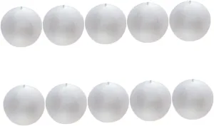 KICHOUSE 10Pcs Multi Function Inflatable Beach Balls for Semi Transparent Balls for Summer Parties Pool Games and Fun Activities