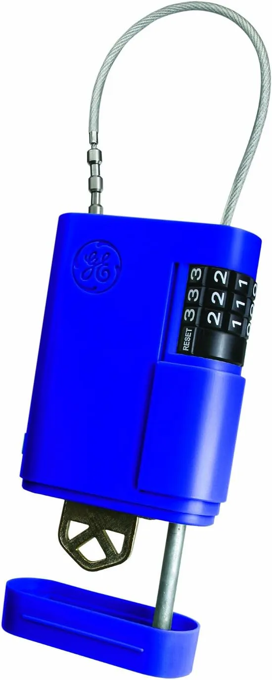 Kidde AccessPoint 001860 Portable Stor-A-Key with Adjustable Cable, Blue