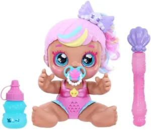 Kindi Kids Electronic 6.5" Doll and 2 Accessories - Poppi Pearl Bubble 'N' Sing