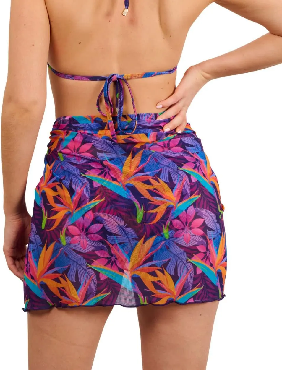 Kiniki Women's Tan Through Beach Wrap (5th Generation)