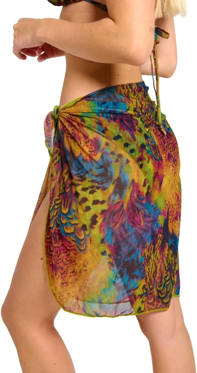 Kiniki Women's Tan Through Beach Wrap (5th Generation)