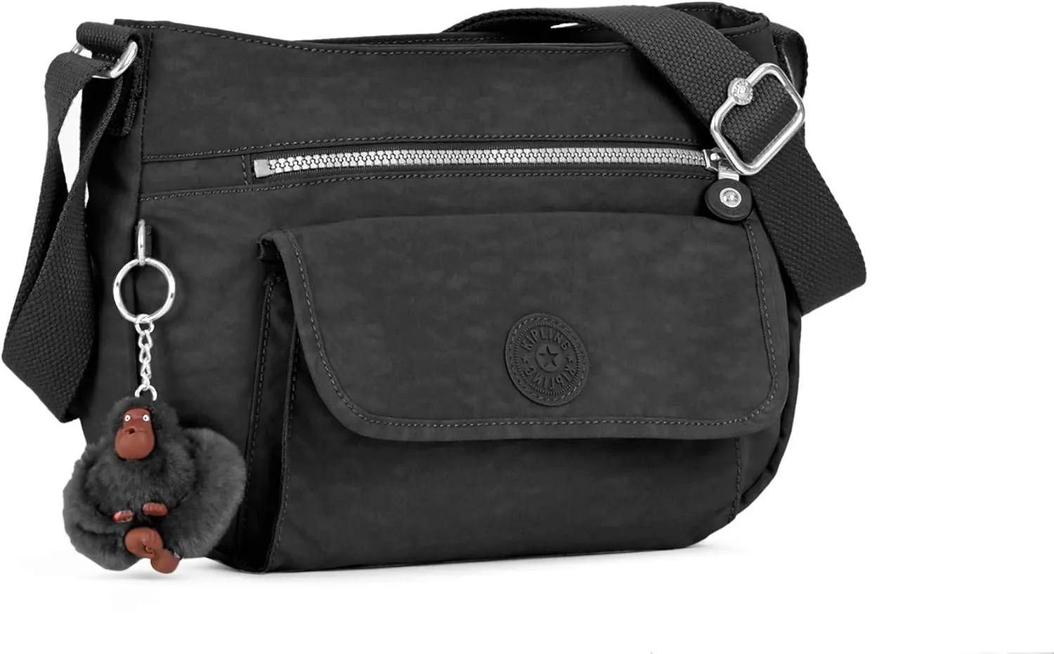 Kipling Syro Hobo, Black, Medium