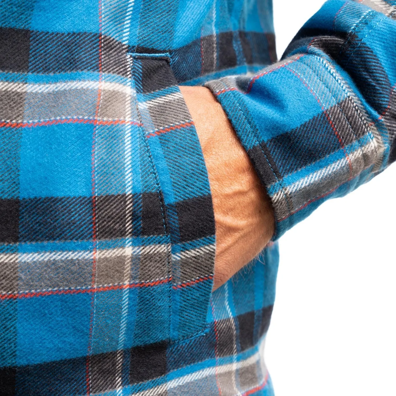 KLIM Men's Targhee Fleece Lined Flannel Hoodie