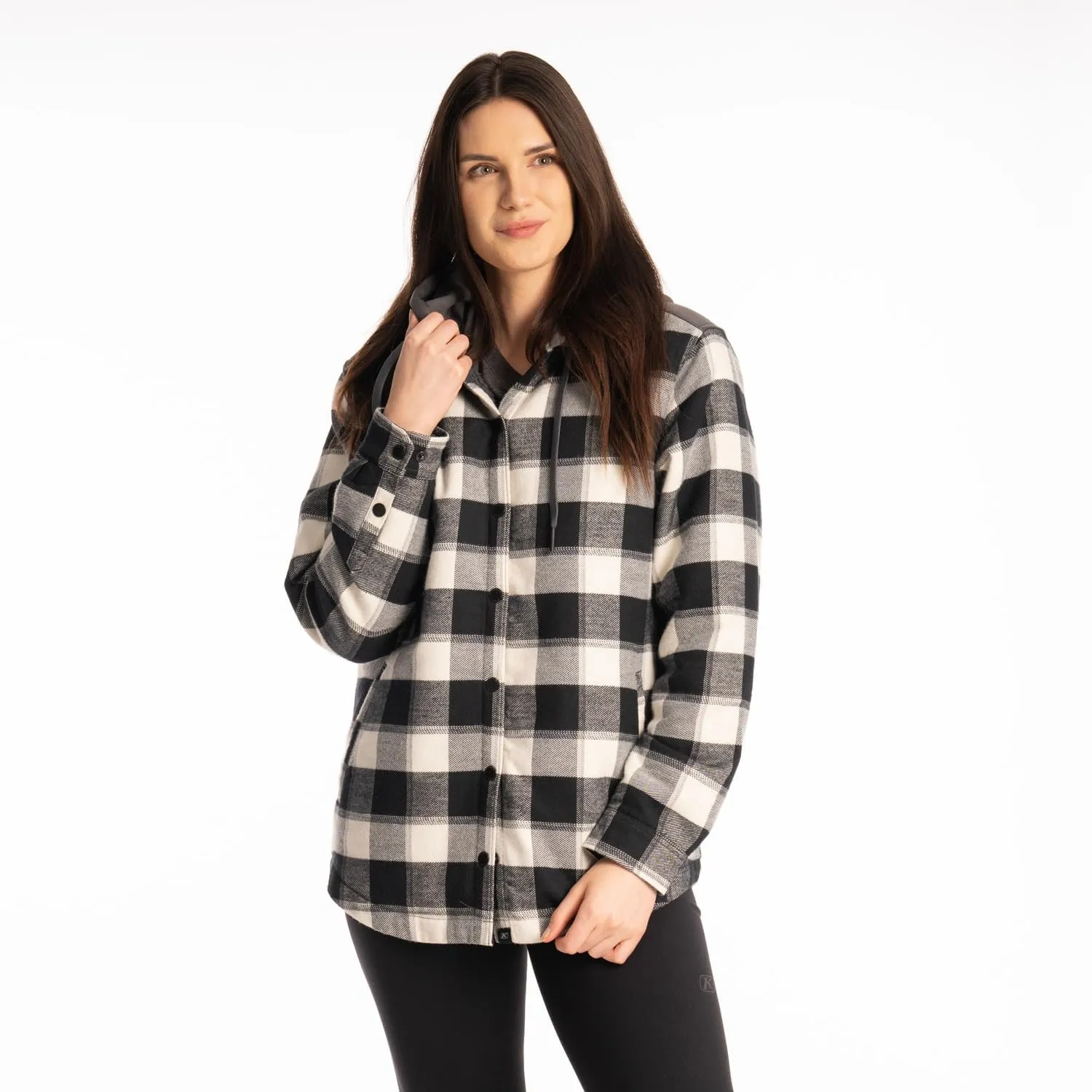 KLIM Women's Big Sky Fleece Lined Flannel Hoodie