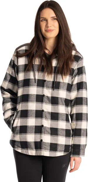 KLIM Women's Big Sky Fleece Lined Flannel Hoodie