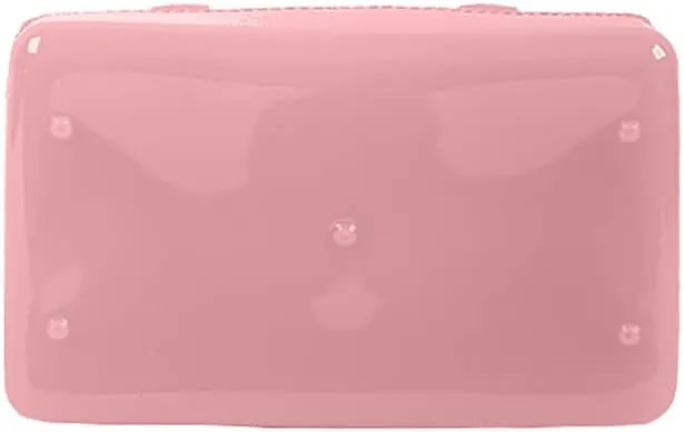 Ladies Summer Transparent Handbag Jelly Boston Shoulder Bag Candy Color Purses