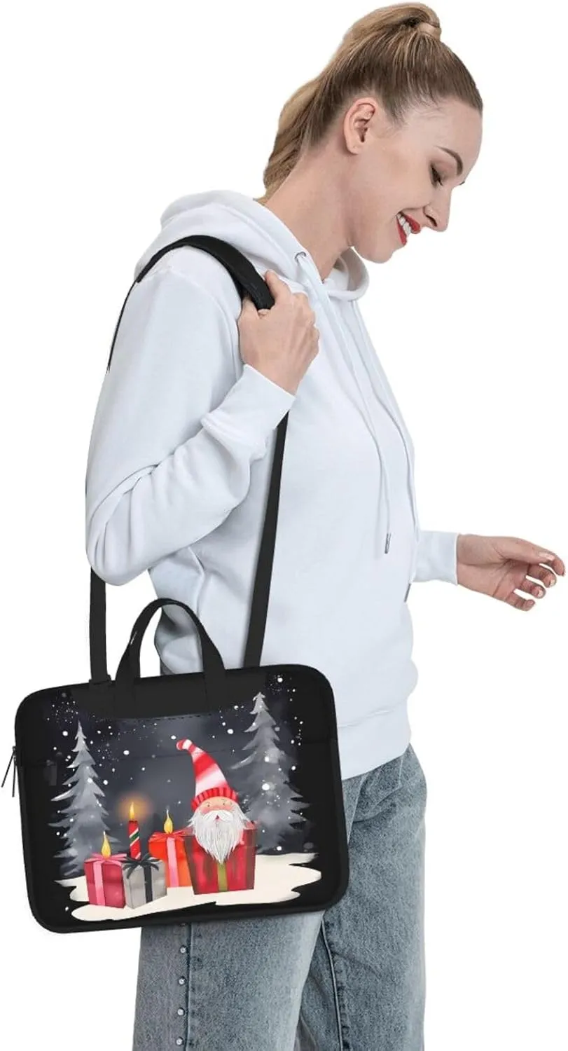 Laptop Bag fit,Thanksgiving Turkey Pumpkin Harvest Handbag CrossbodyBag, Suitable for Office School Travel