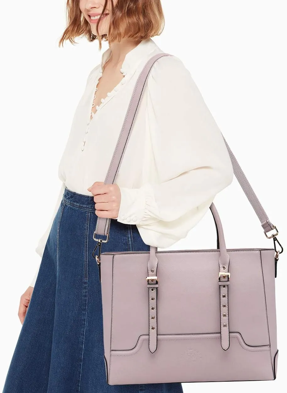 Laptop Bag for Women,15.6 17 Inch Tote Bag,Ideal Gifts for Women,Work Bag,Teacher Bag,Graduation Gifts for College