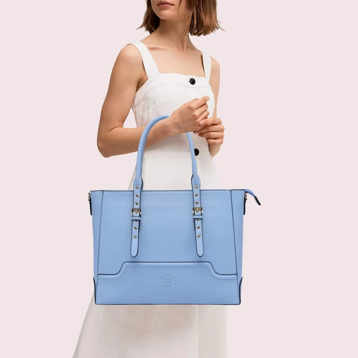 Laptop Bag for Women,15.6 17 Inch Tote Bag,Ideal Gifts for Women,Work Bag,Teacher Bag,Graduation Gifts for College