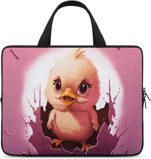 Laptop Carrying Case 15 Inch Chicken Hatches Laptop Bag for Men Women Computer Bag Messenger Bag for Work