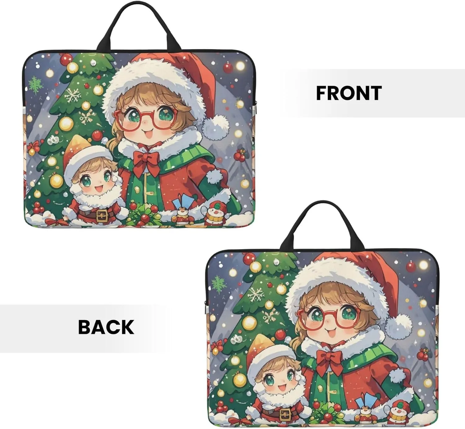 Laptop Shoulder Bag Messenger Bag Cute otter Laptop Bag Computer Bag for Men Women