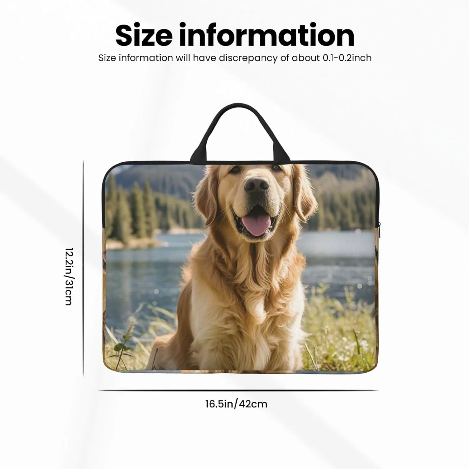 Laptop Shoulder Bag Messenger Bag Hand Drawn Giraffes Laptop Bag Computer Bag for Men Women