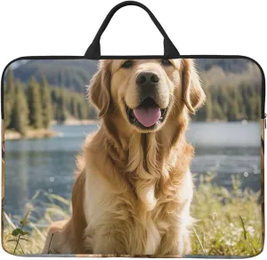 Laptop Shoulder Bag Messenger Bag Hand Drawn Giraffes Laptop Bag Computer Bag for Men Women