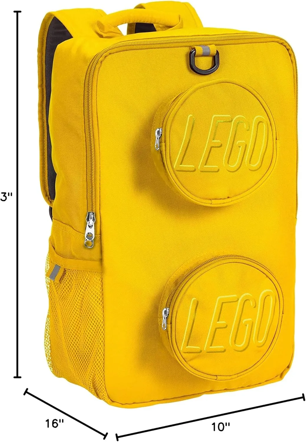 LEGO Brick Backpack, Yellow