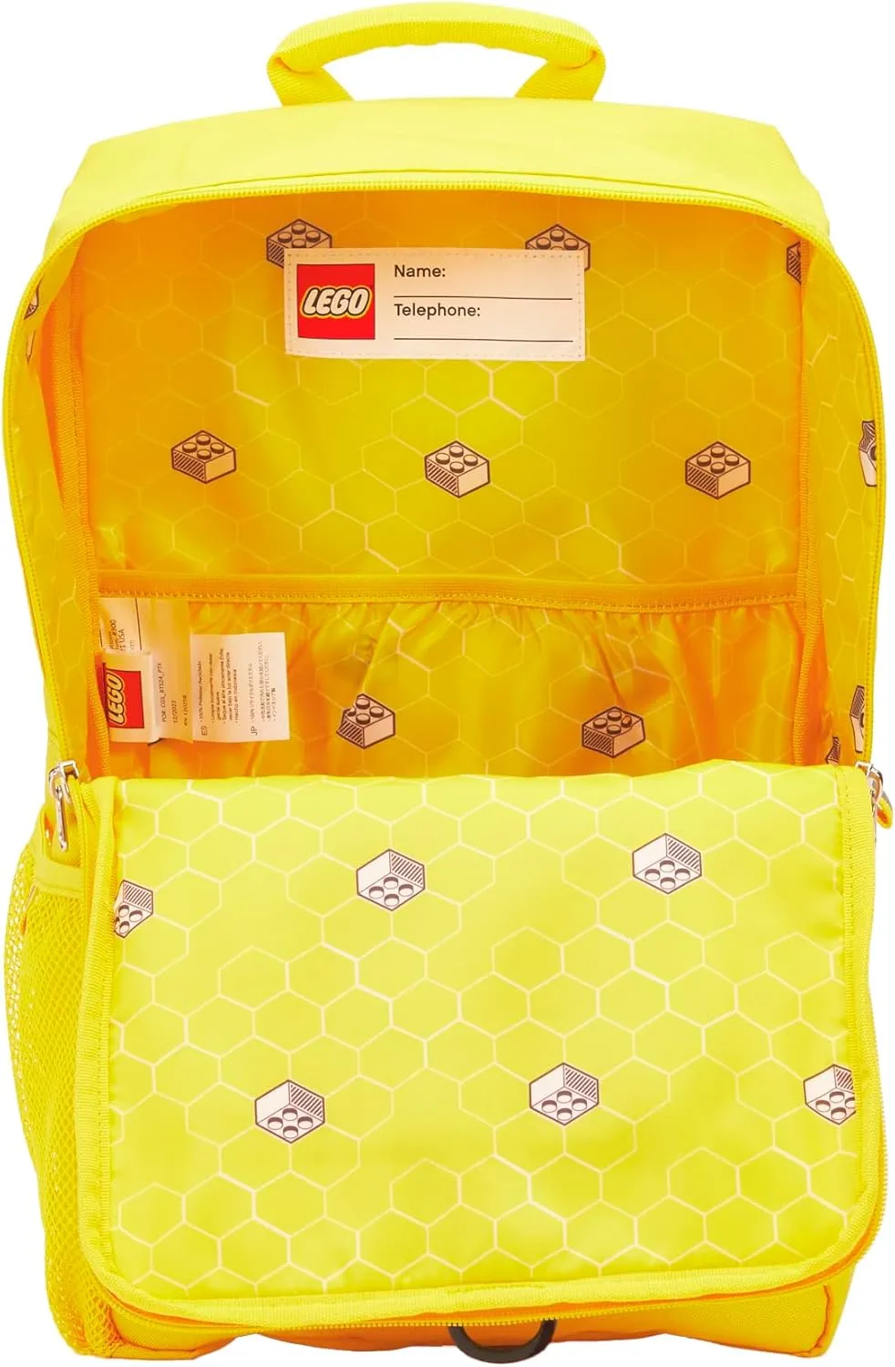 LEGO Brick Backpack, Yellow