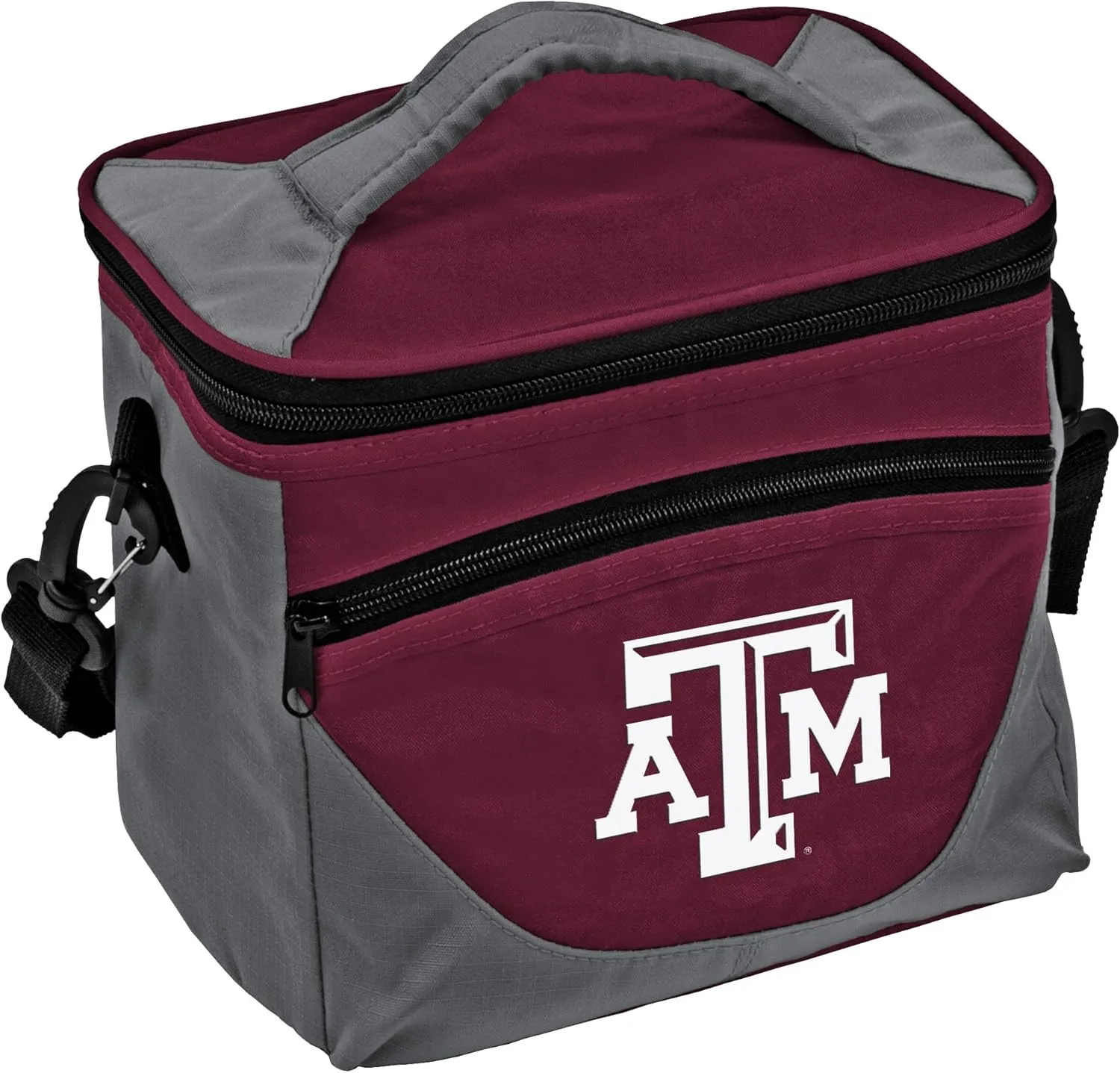 Logo Brands Officially Licensed NCAA Collegiate 9-Can Cooler Tote with Front Dry Storage Pocket and Shoulder Strap
