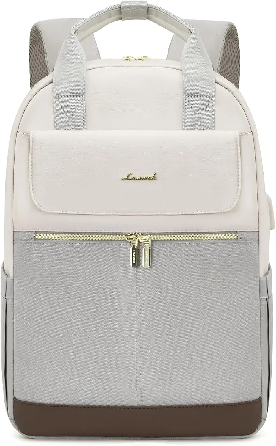 LOVEVOOK Laptop Backpack for Women, 15.6inch Laptop Bag with USB Port, Waterproof Travel Work Backpack Purse, Anti-Theft Backpacks Casual Computer Daypack Nurse Teacher Bag