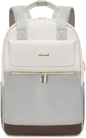 LOVEVOOK Laptop Backpack for Women, 15.6inch Laptop Bag with USB Port, Waterproof Travel Work Backpack Purse, Anti-Theft Backpacks Casual Computer Daypack Nurse Teacher Bag