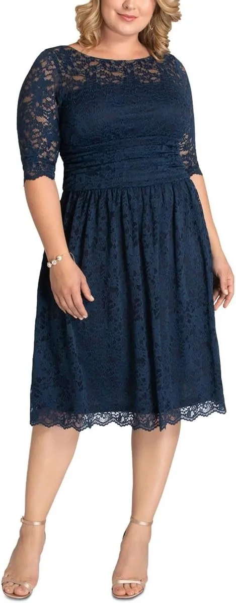 Luna Lace Dress - Plus