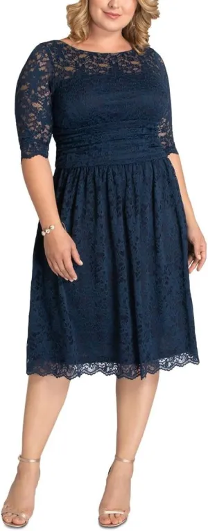 Luna Lace Dress - Plus