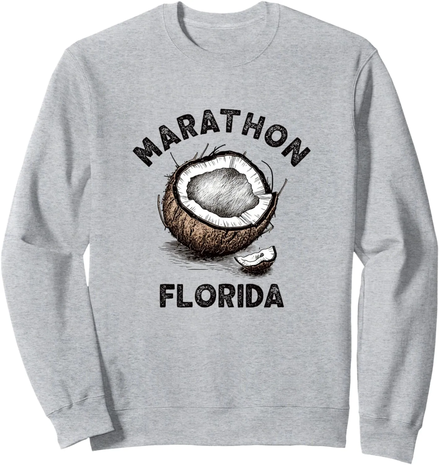 Marathon Florida Coconut Vintage Beach Sweatshirt