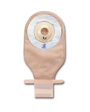 Marlen 51516 UltraLite Shallow Convex Transparent Pouch with Skin Shield Barrier and Kwik-Klose Closure, (5/8)", Box of 10