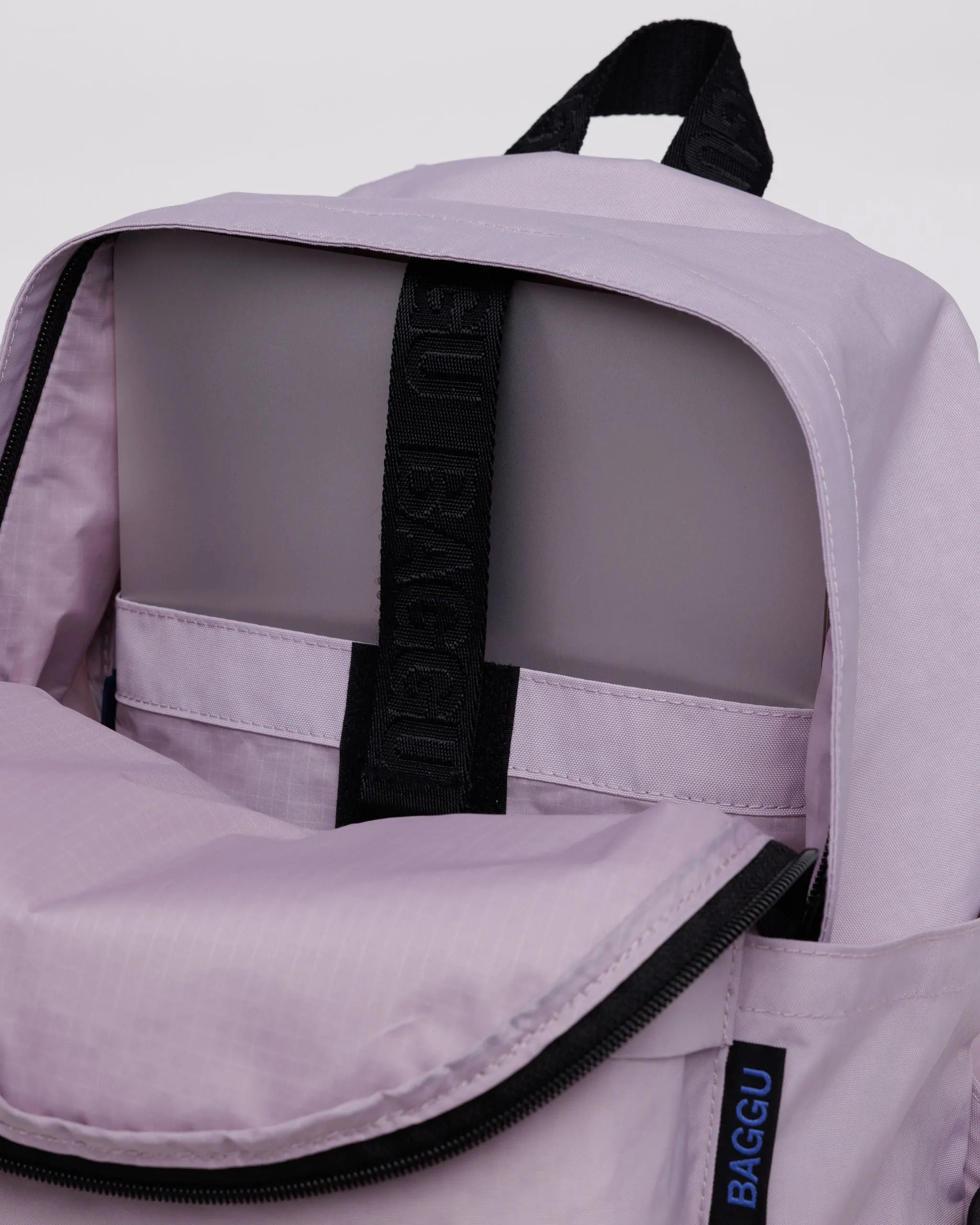 Medium Nylon Backpack - Dusty Pink