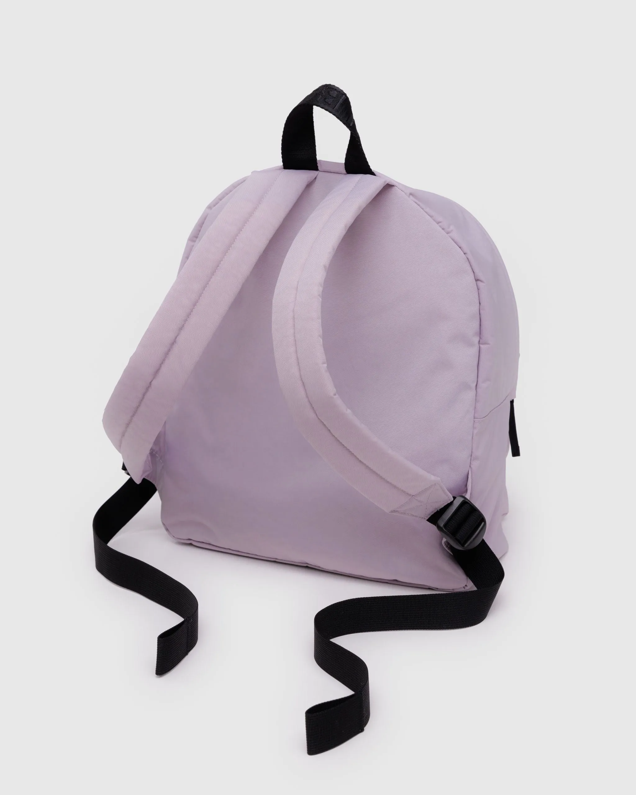 Medium Nylon Backpack - Dusty Pink