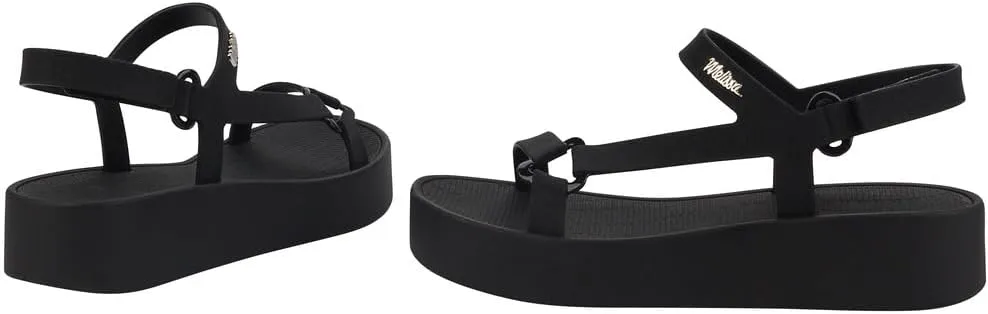 Melissa Sun Downtown Platform Sandals - Fashion Sandals for Women - Versatile Summer Sandals - Beach to Dinner Style - Bubblegum Scented Sole