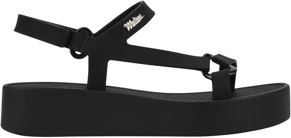 Melissa Sun Downtown Platform Sandals - Fashion Sandals for Women - Versatile Summer Sandals - Beach to Dinner Style - Bubblegum Scented Sole