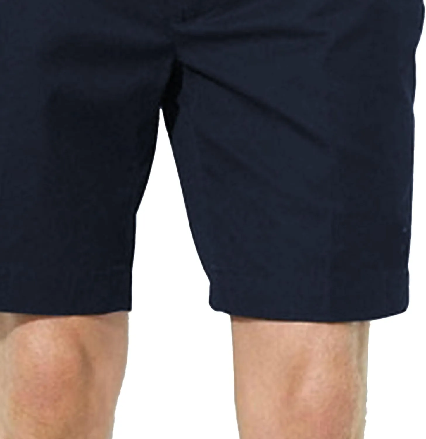 Men's Business 9" Casual Summer Short Cotton Solid Comfort Outdoor Shorts Classic Basic Hiking Beach Shorts